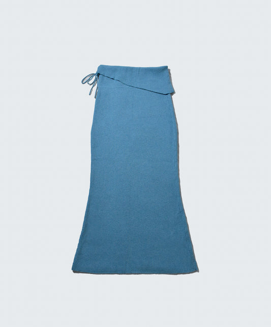 Alyx Corset Midi Skirt - MISTY BLUE